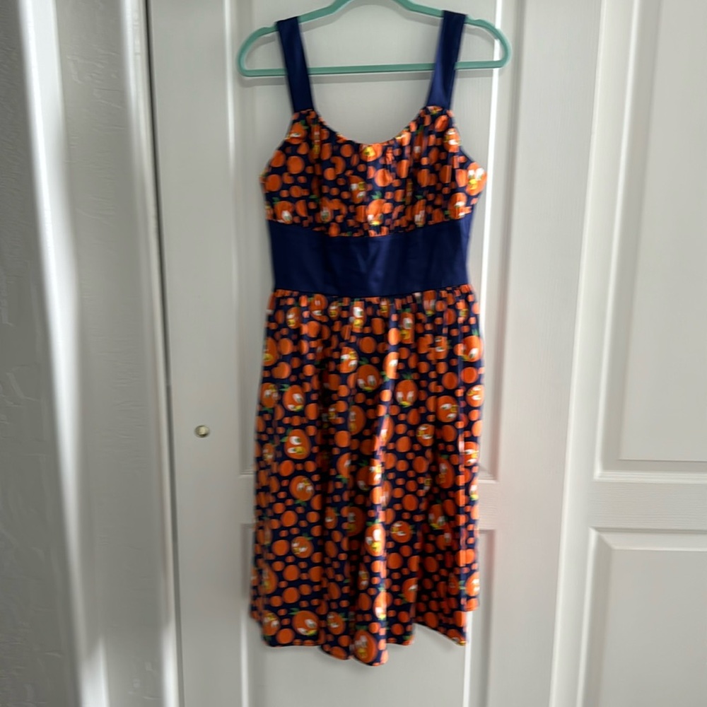 Disney parks the dress shop Florida Orange bird dress size large new with tags
